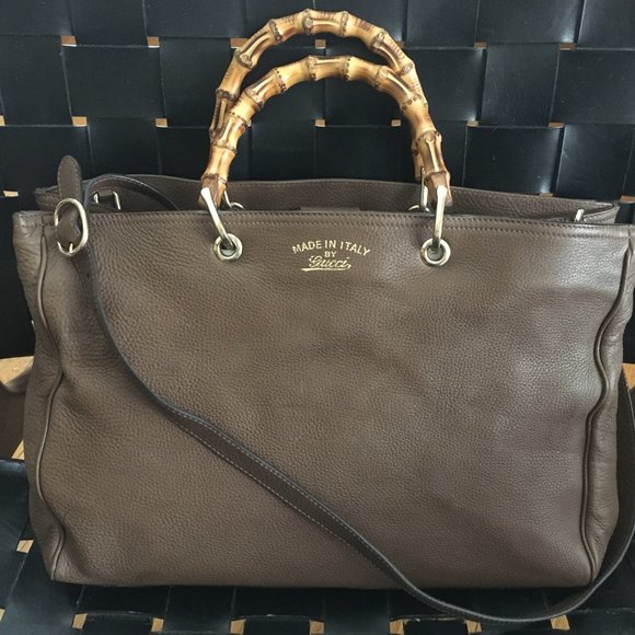 Gucci Large Bamboo Shopper Tote - Picture 1 of 10
